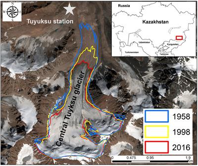 Assessment of Changes in Mass Balance of the Tuyuksu Group of Glaciers, Northern Tien Shan, Between 1958 and 2016 Using Ground-Based Observations and Pléiades Satellite Imagery